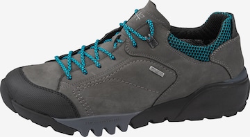 WALDLÄUFER Athletic Lace-Up Shoes in Grey: front