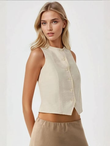 Gilet de costume Hiccup en blanc