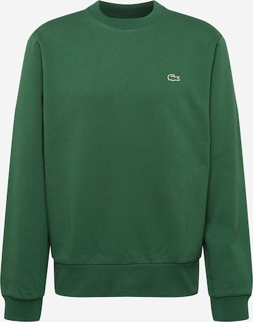 LACOSTE Sweatshirt in Green: front