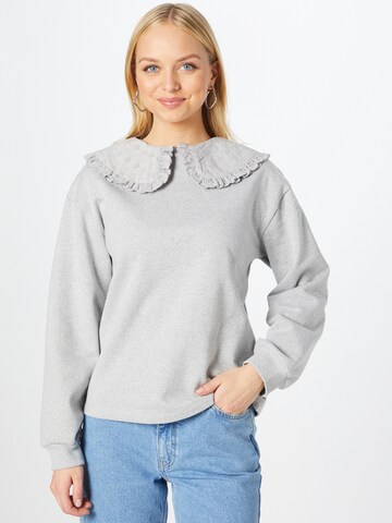 Dorothy Perkins Sweatshirt in Grey: front