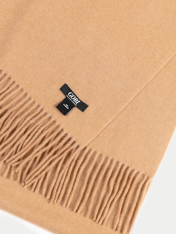 GOBI Cashmere - Chal 'Unisex Cashmere Fringed Scarf' en beige