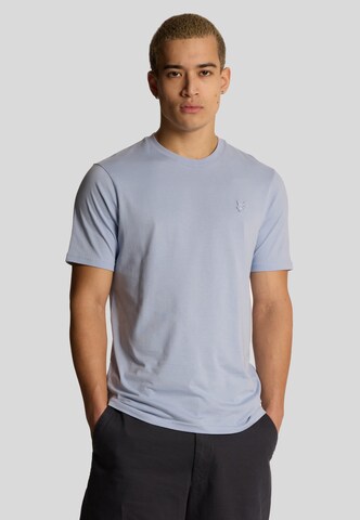 Lyle & Scott Shirt 'Superfine' in Blauw: voorkant