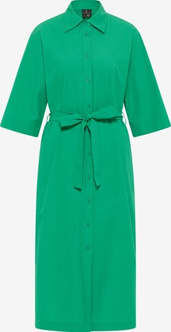 DreiMaster Klassik Shirt dress in Green: front