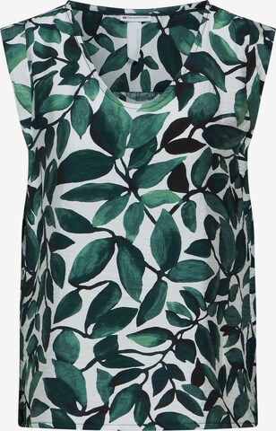 STREET ONE Blouse in Groen: voorkant