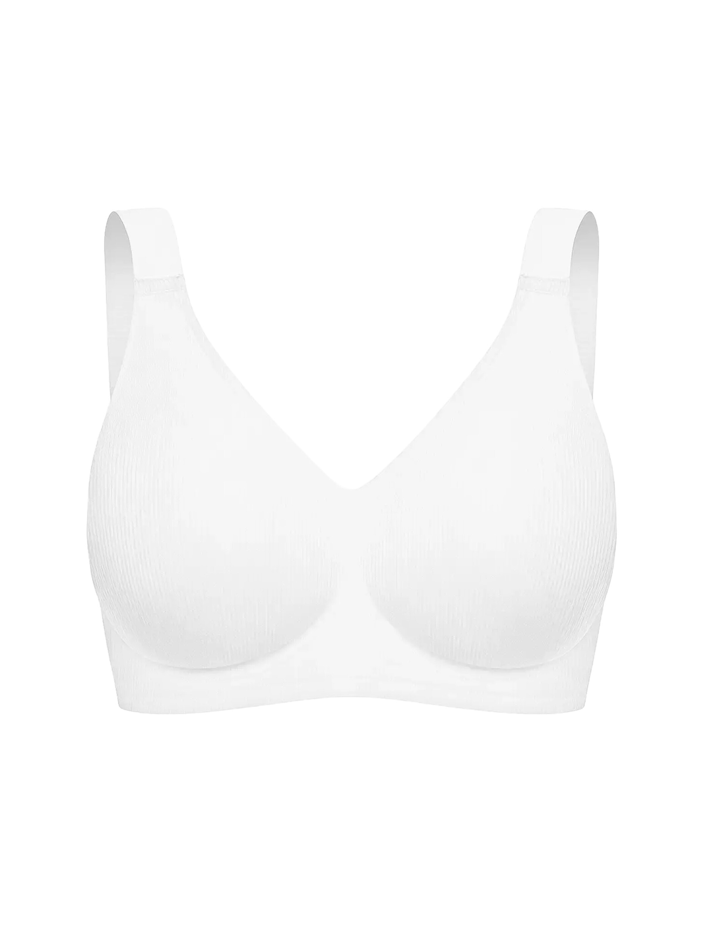 cfab Minimizer Minimizer 'Rib Comfort Minimizer BH'‌‌‌‌‌‌‌‌‌‌ in Weiß: Vorderseite