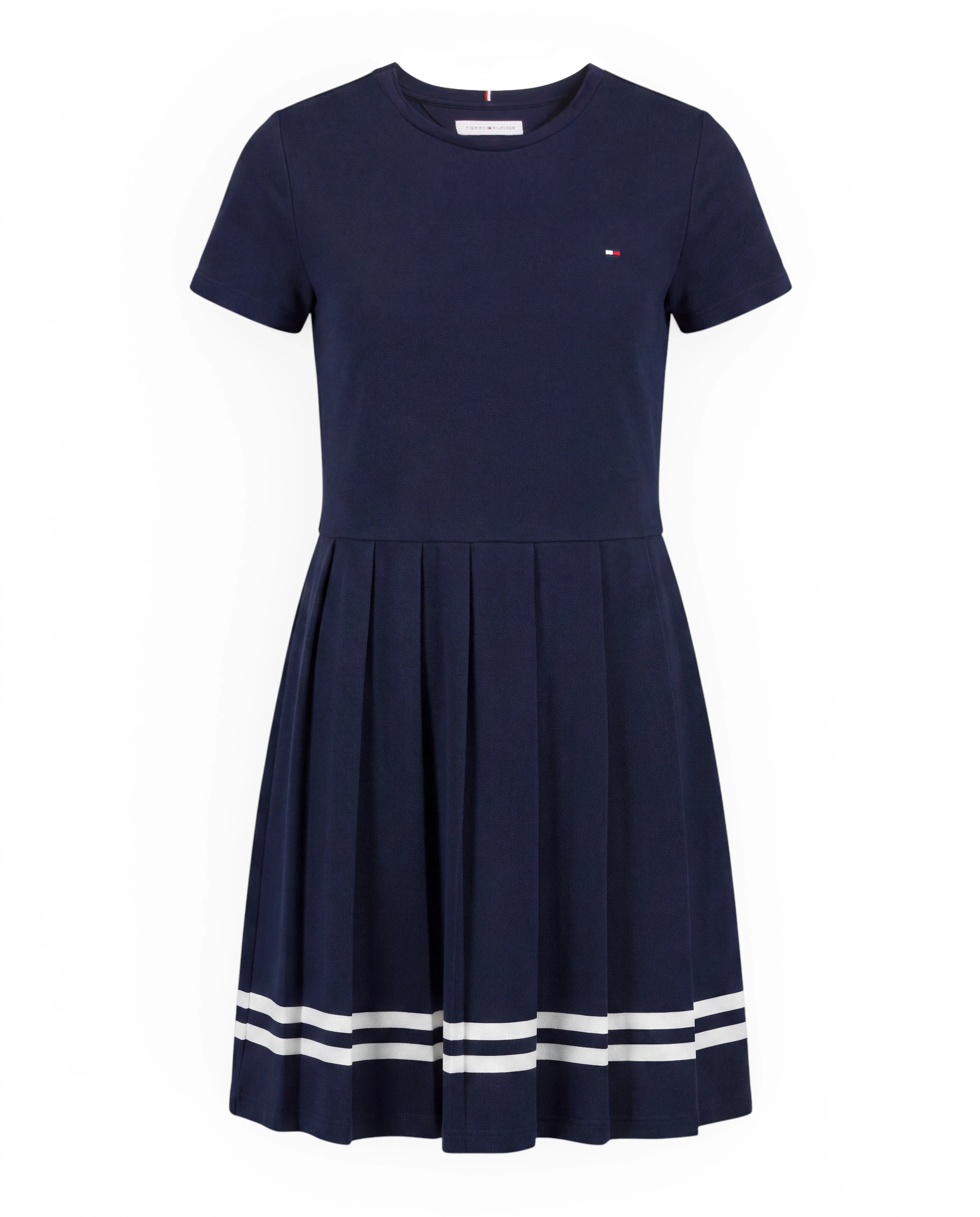 TOMMY HILFIGER Jurk in Blauw: voorkant
