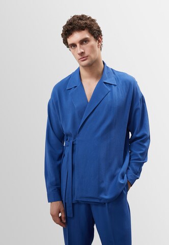 Regular fit Camicia di Antioch in blu: frontale