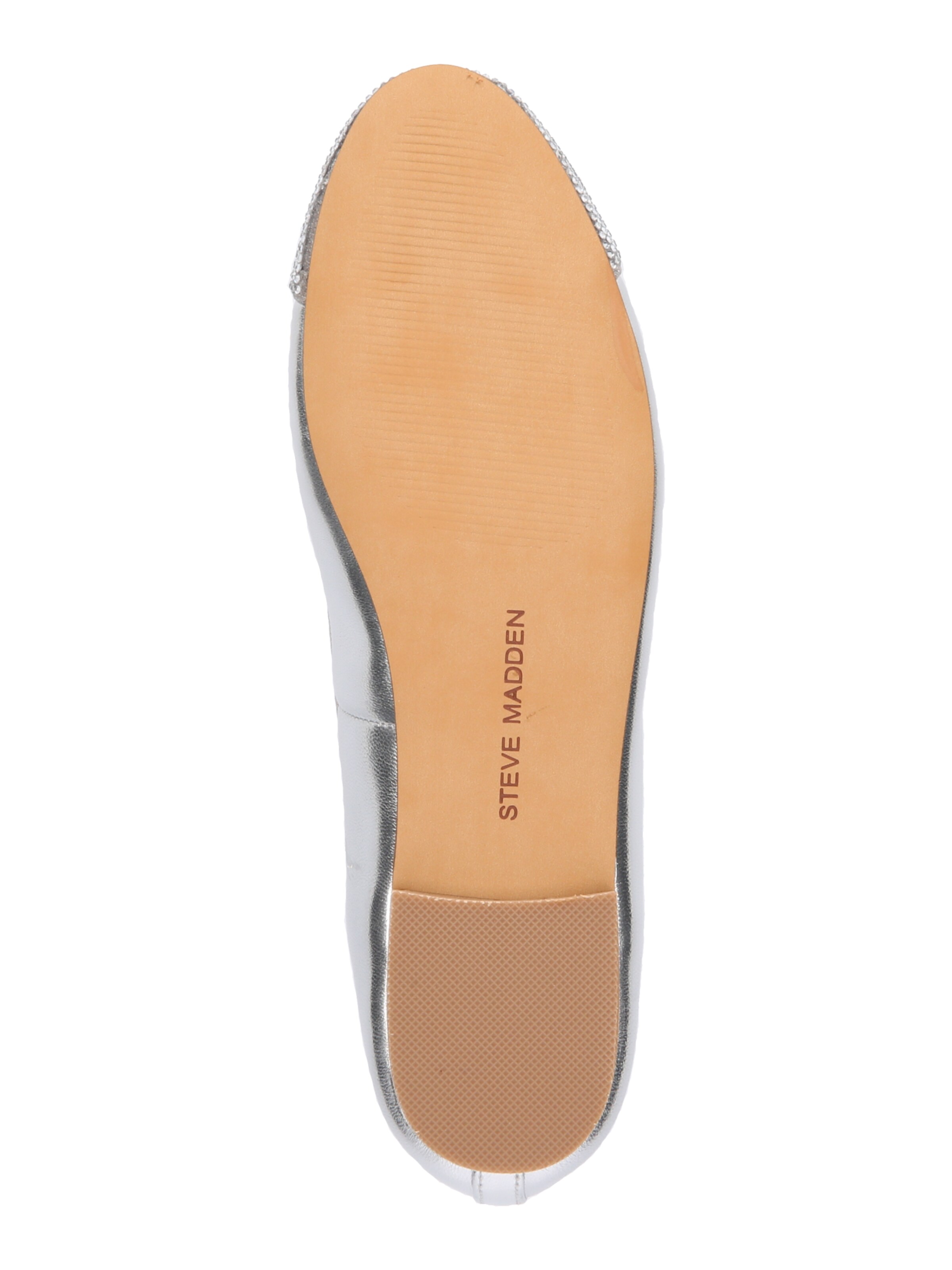 STEVE MADDEN Ballerina 'Ellison' in Silber