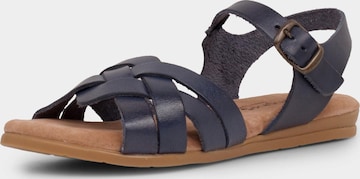 Pisamonas - Sandalias en azul: frente