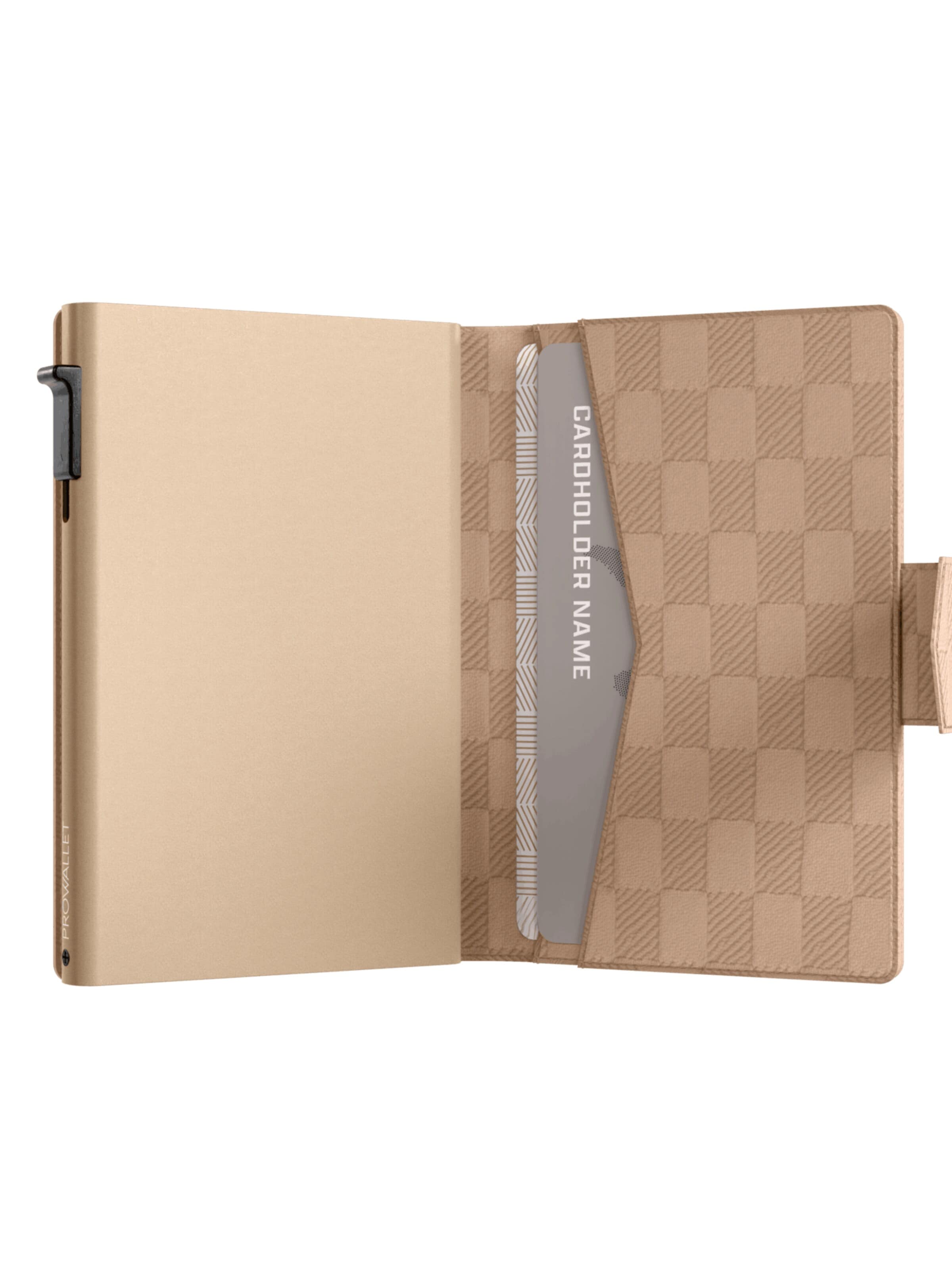 Prowallet Wallet 'Pasjeshouder Plus Panel' in Brown