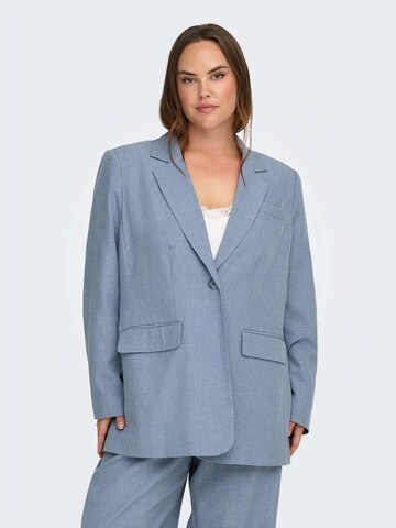 ONLY Carmakoma - Blazer 'CARLINDA' en azul: frente