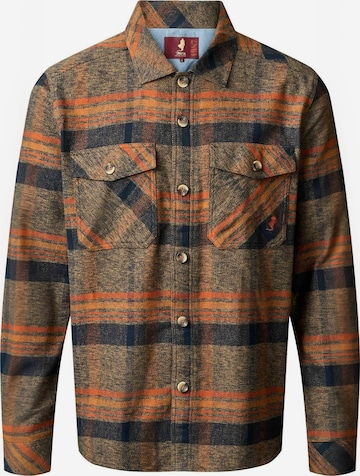 MCS Regular Fit Shirt ' MCGorm ' in Blau: Vorderseite