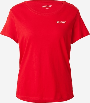 MUSTANG Paita 'Alma' värissä punainen: etupuoli