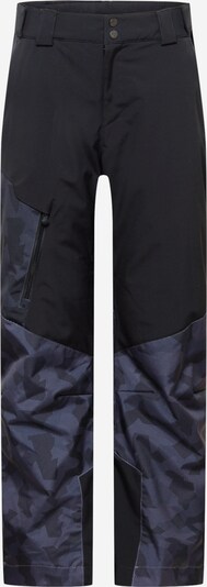 ZIENER Outdoorbroek 'Tolosa' in de kleur Donkergrijs / Zwart, Productweergave