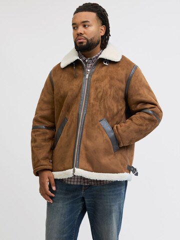 Giacca di mezza stagione di JACK & JONES in marrone: frontale