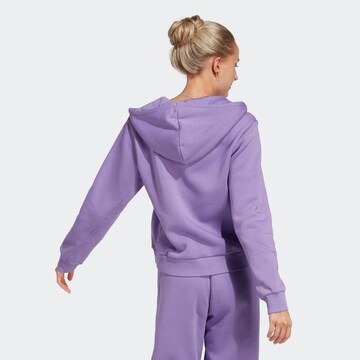 ADIDAS SPORTSWEAR Athletic Zip-Up Hoodie 'All Szn Fleece ' in Purple