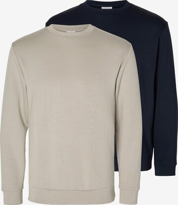 SELECTED Sweatshirt 'Emanuel' in Blue: front