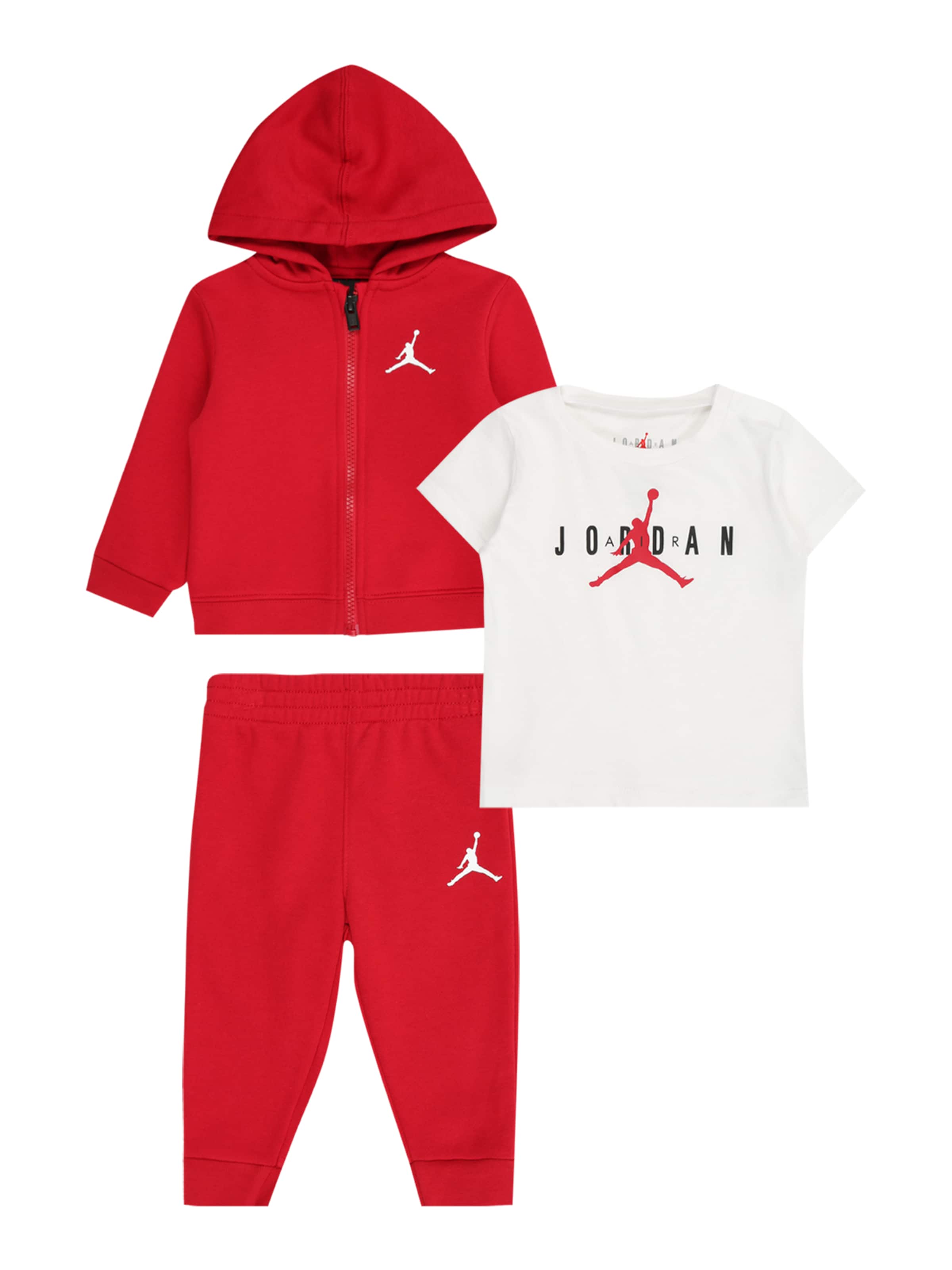 Jordan Σετ 'ESSENTIALS' σε κόκκινο: μπροστά