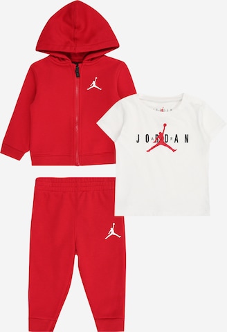 Jordan Комплект 'ESSENTIALS' в Красный: спереди