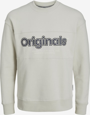 JACK & JONES Sweatshirt 'LAKEWOOD' in White: front