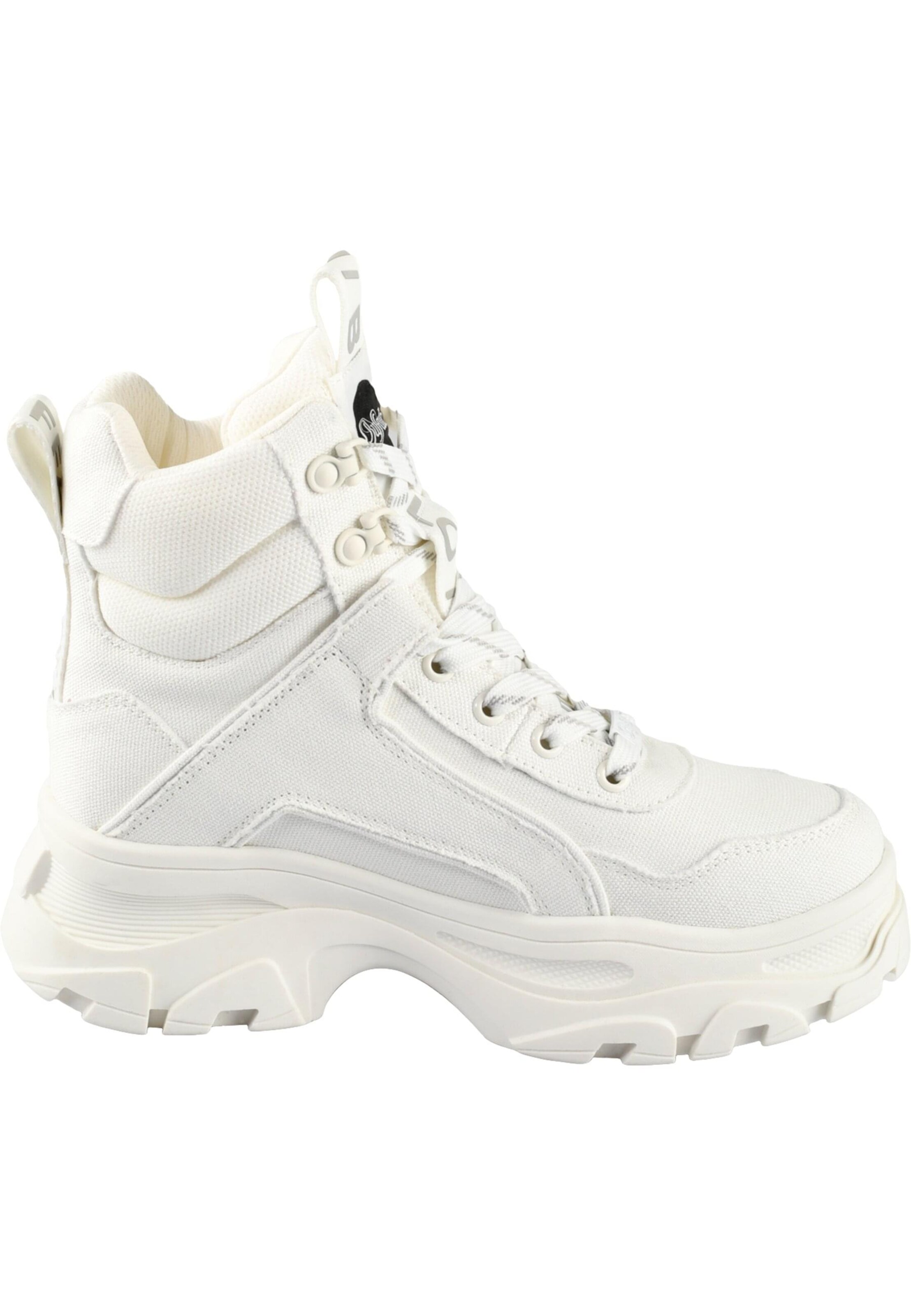 Stivaletto stringato 'Venom' di BUFFALO in bianco