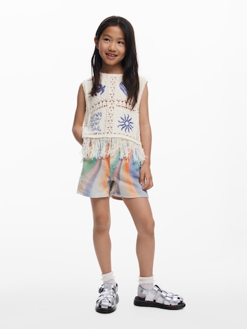 Desigual Regular Панталон 'Rainbow' в бежово