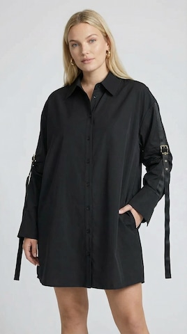 Hoermanseder Kleid in Schwarz: Vorderseite