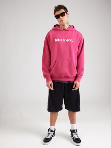 VANS Sweatshirt 'TAF' in Rood