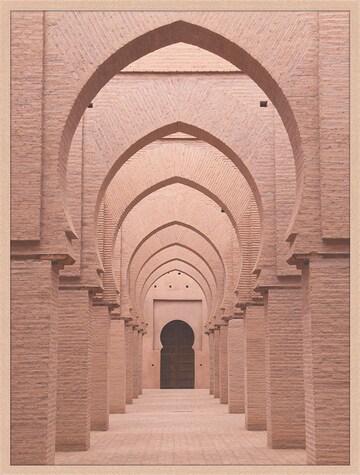 Liv Corday Bild  'Morocco' in Braun: predná strana