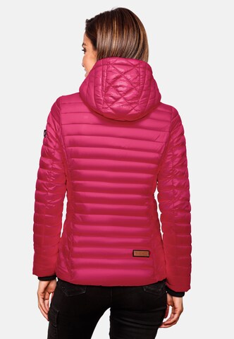 MARIKOO Between-Season Jacket 'Samtpfote' in Pink