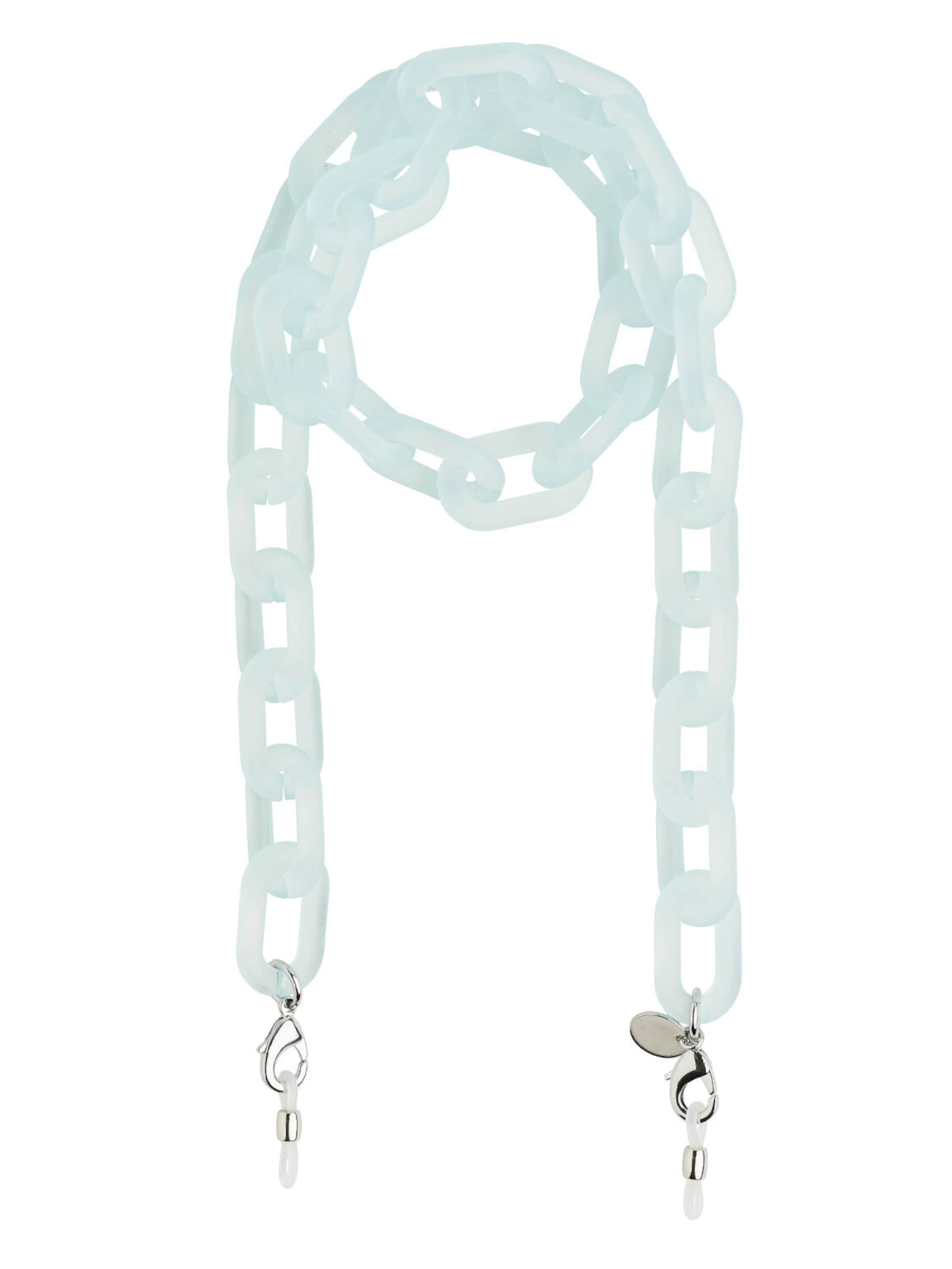 Cheeky Chain Munich Ketting 'Icy' in Blauw: voorkant