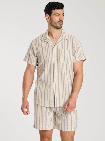 South Beach Regular fit Overhemd in Beige