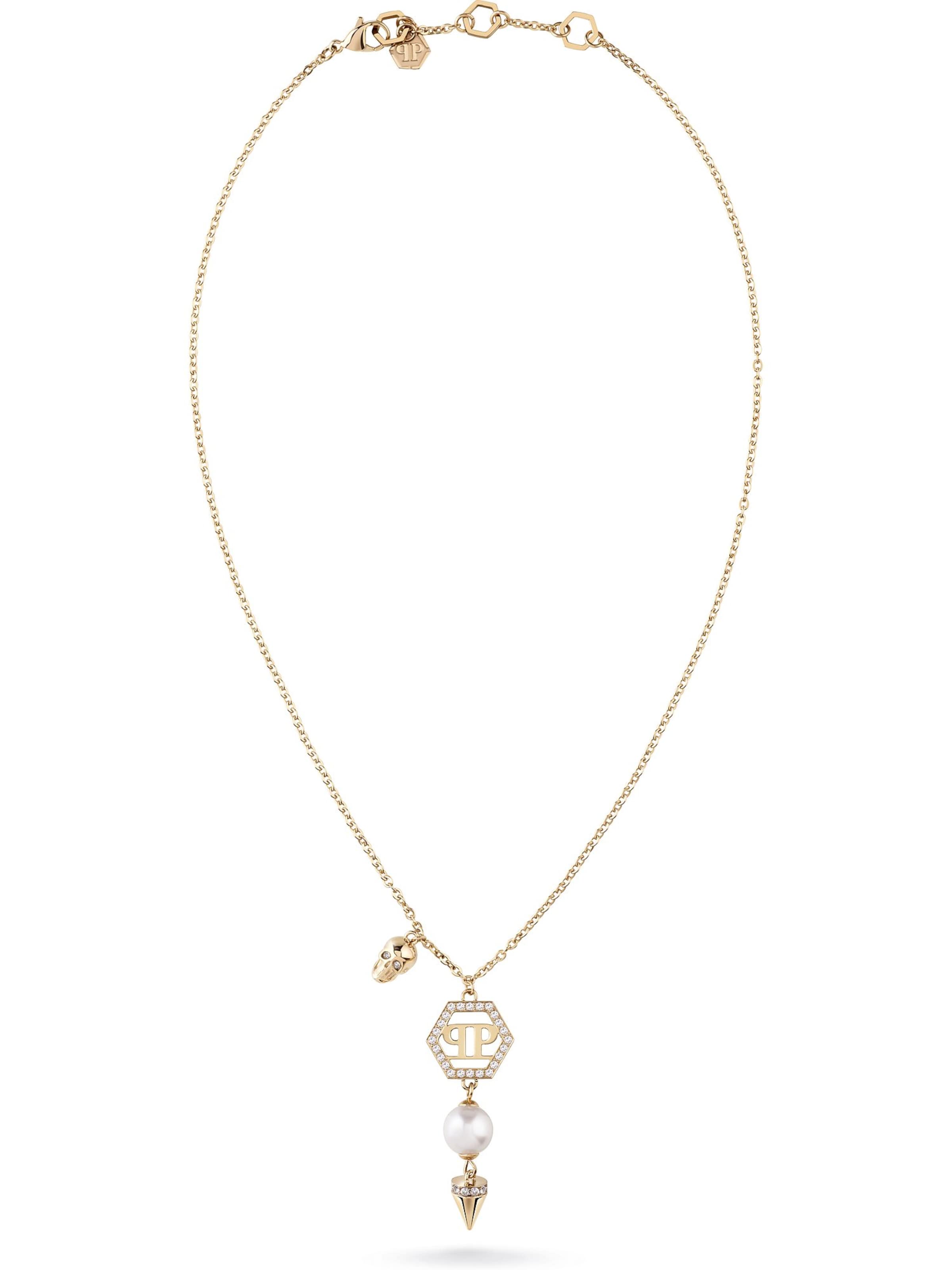 Philipp Plein Kæde i guld: forside