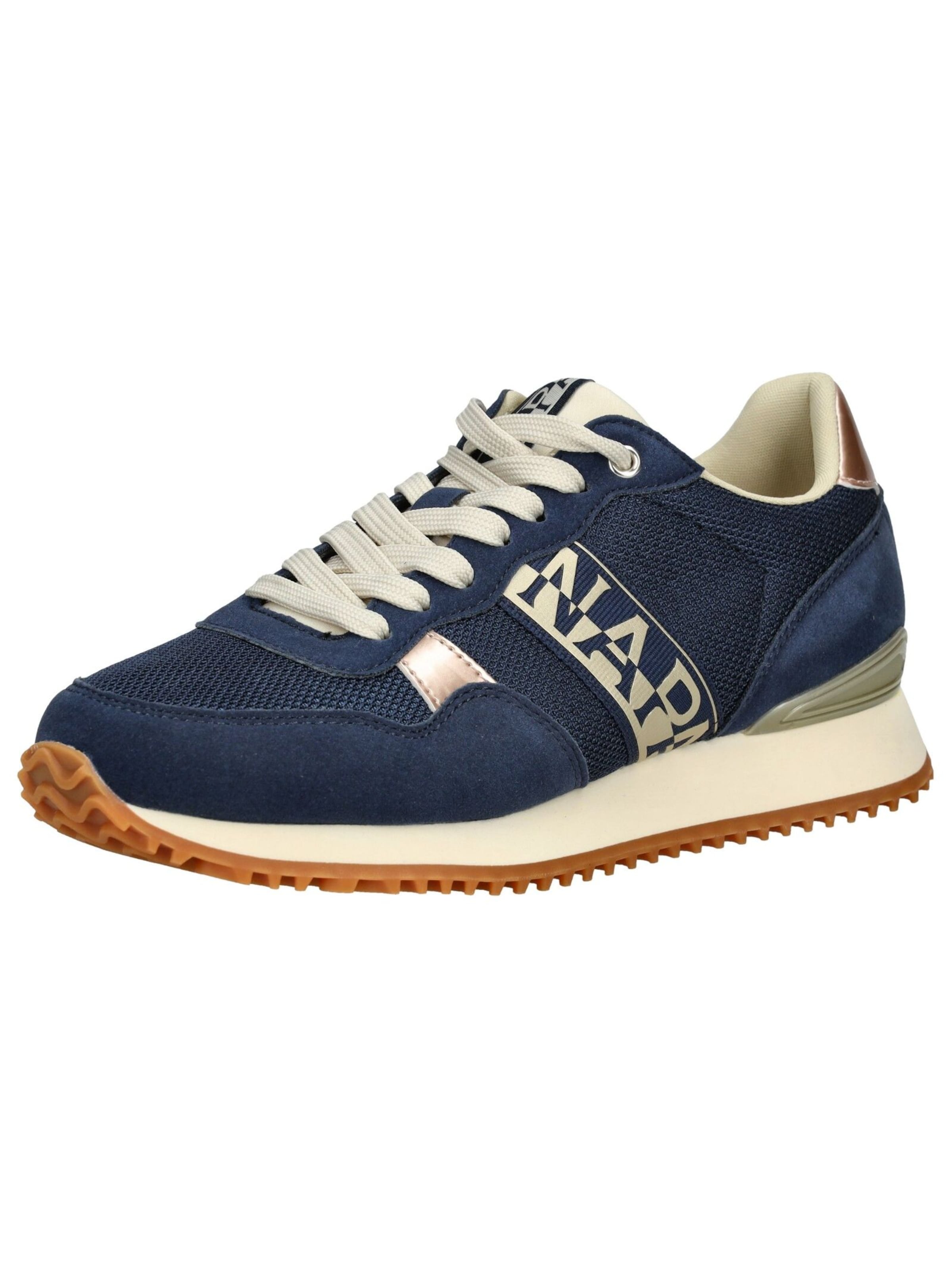 NAPAPIJRI Platform trainers in Blue: front