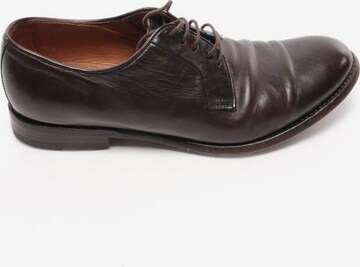 Tagliatore Flats & Loafers in 41 in Brown: front