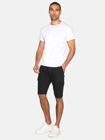 regular Pantaloni cargo 'Propane' di Threadbare in nero