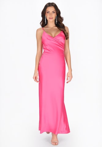 faina - Vestido de festa 'Festive' em rosa: frente