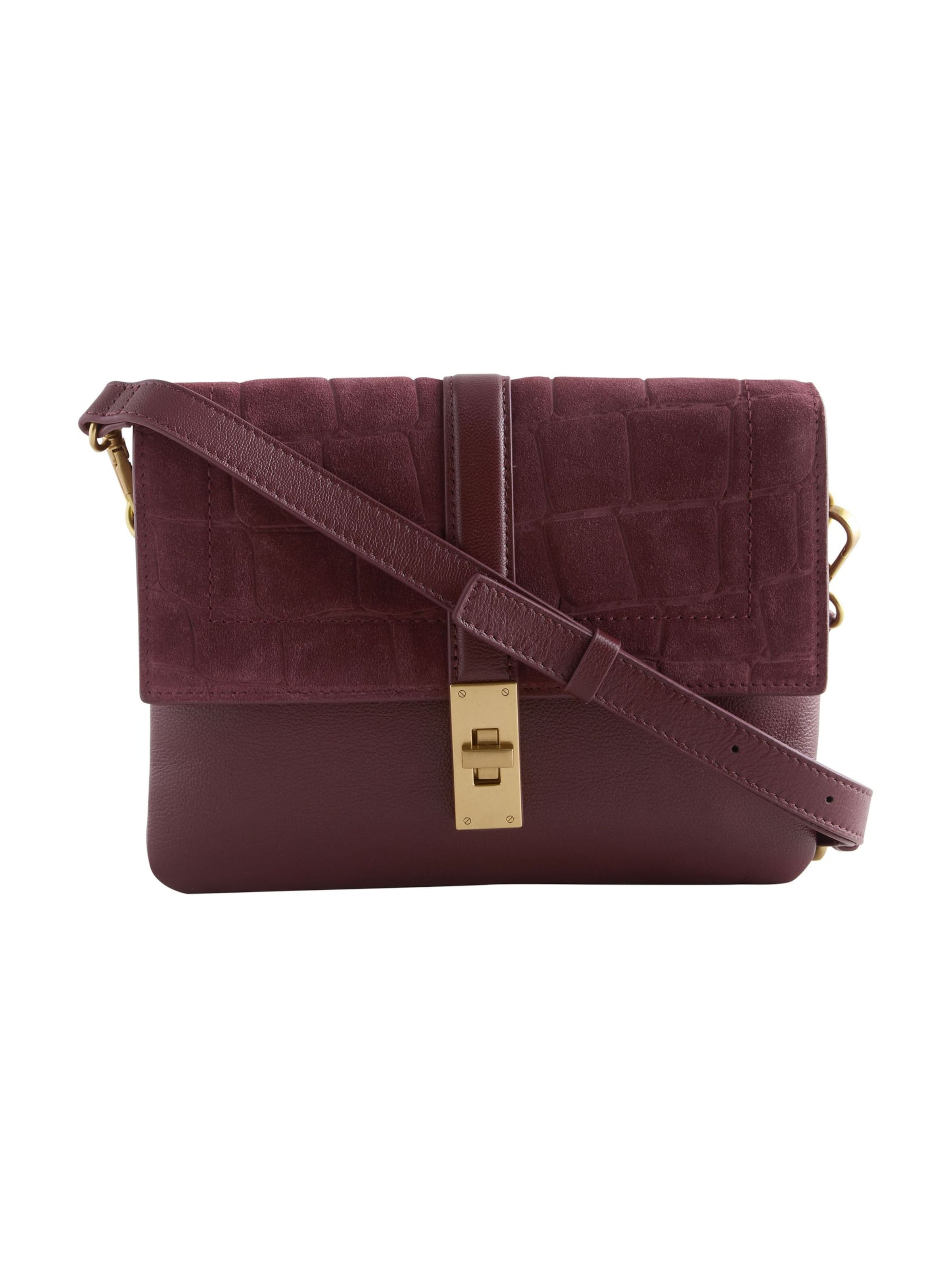 Next Axelremsväska i röd: framsida