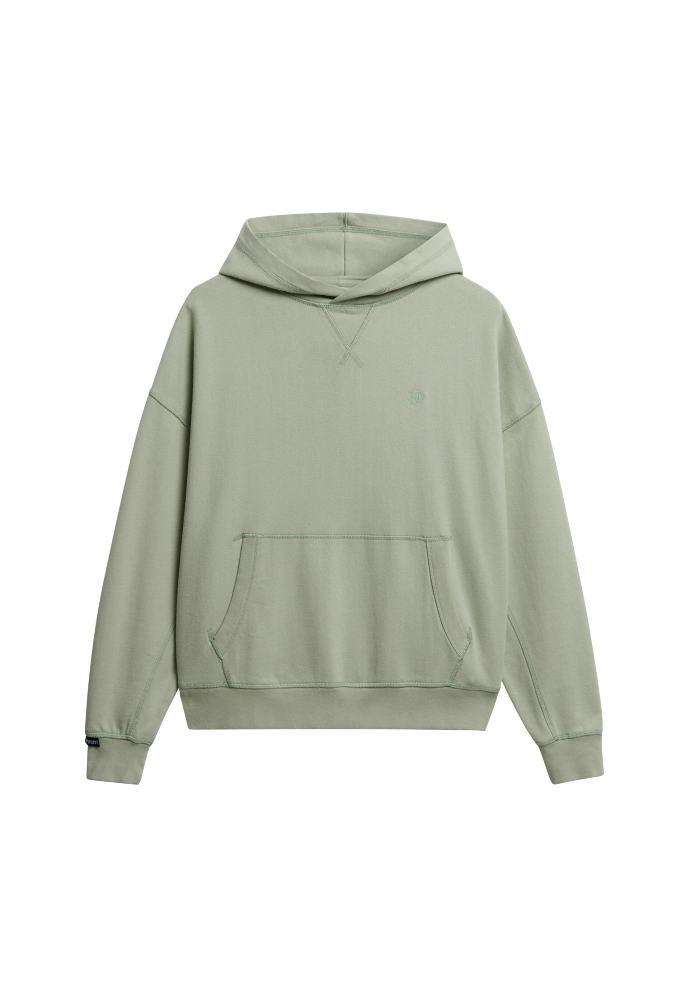 Sweat-shirt Superdry & Co en vert : devant