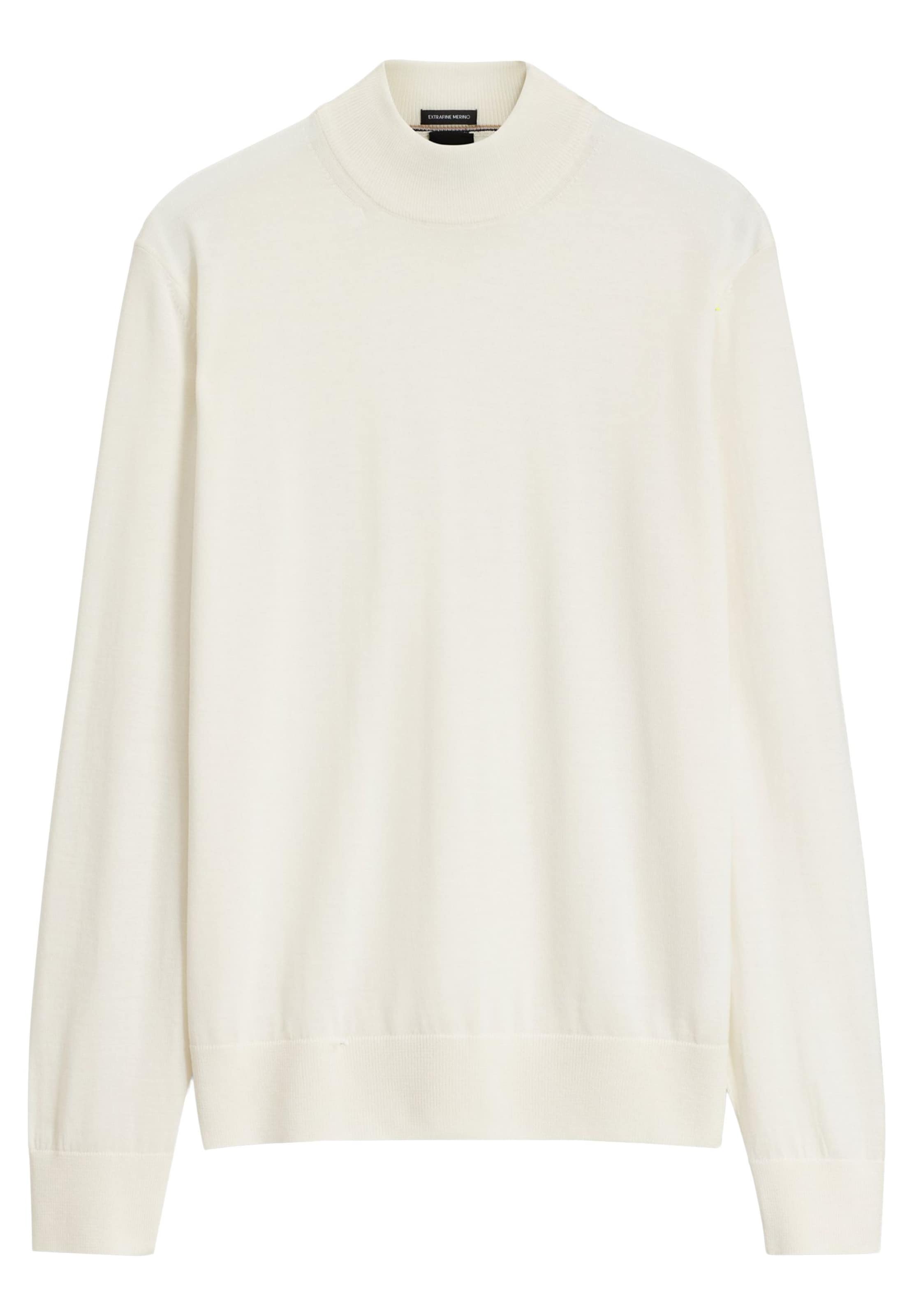 BOSS Pullover ' Bjarno' in Weiß: Vorderseite