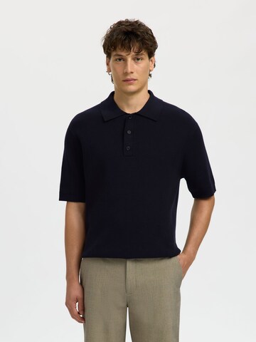 SELECTED - Jersey en azul: frente