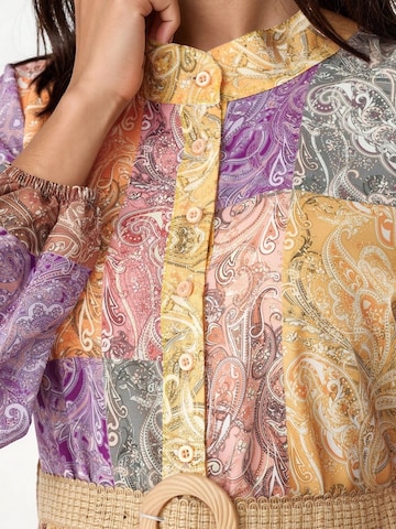 MSN Collection - Vestidos camiseiros em mistura de cores
