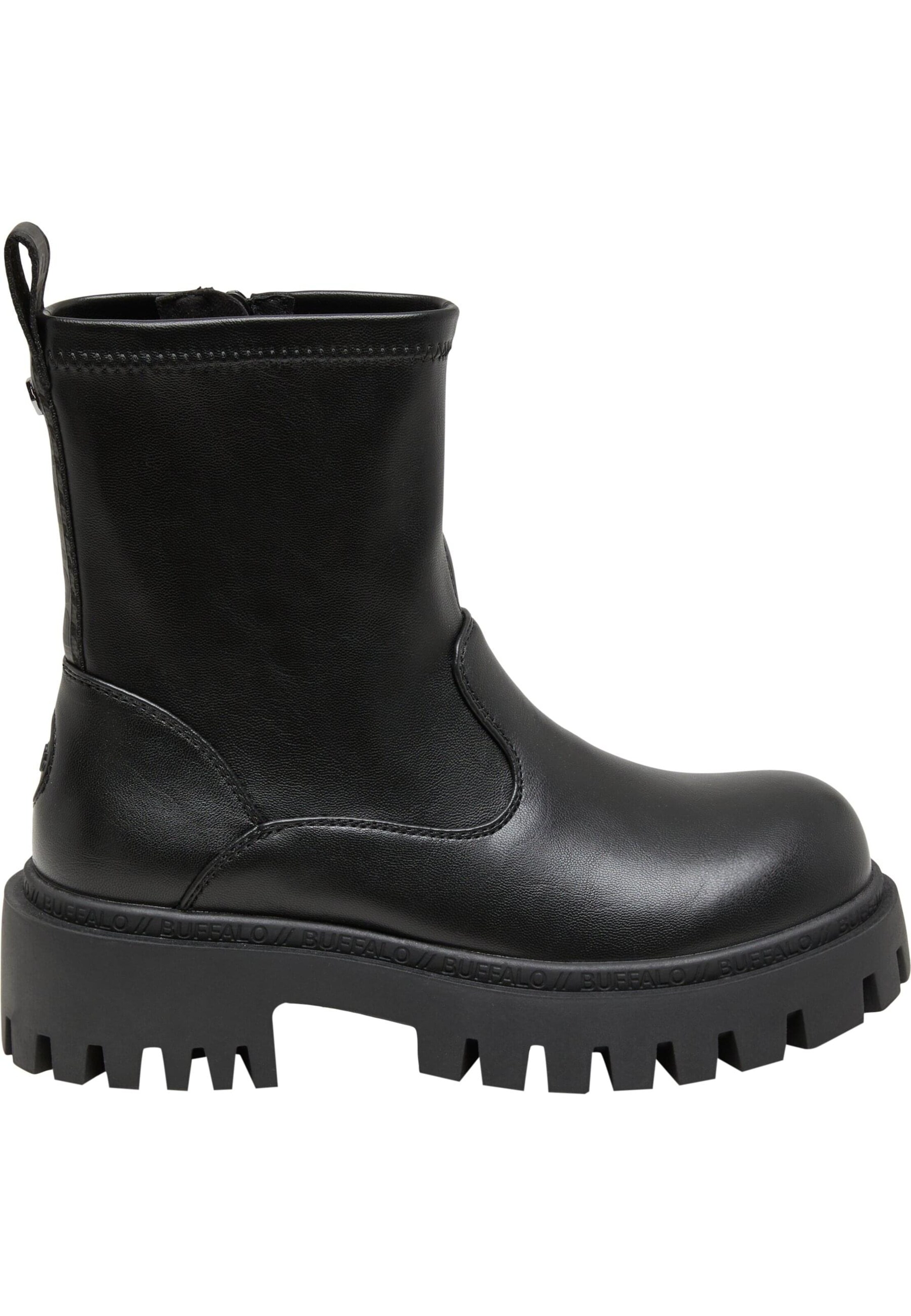 Stivaletto 'Zanos' di BUFFALO in nero: frontale