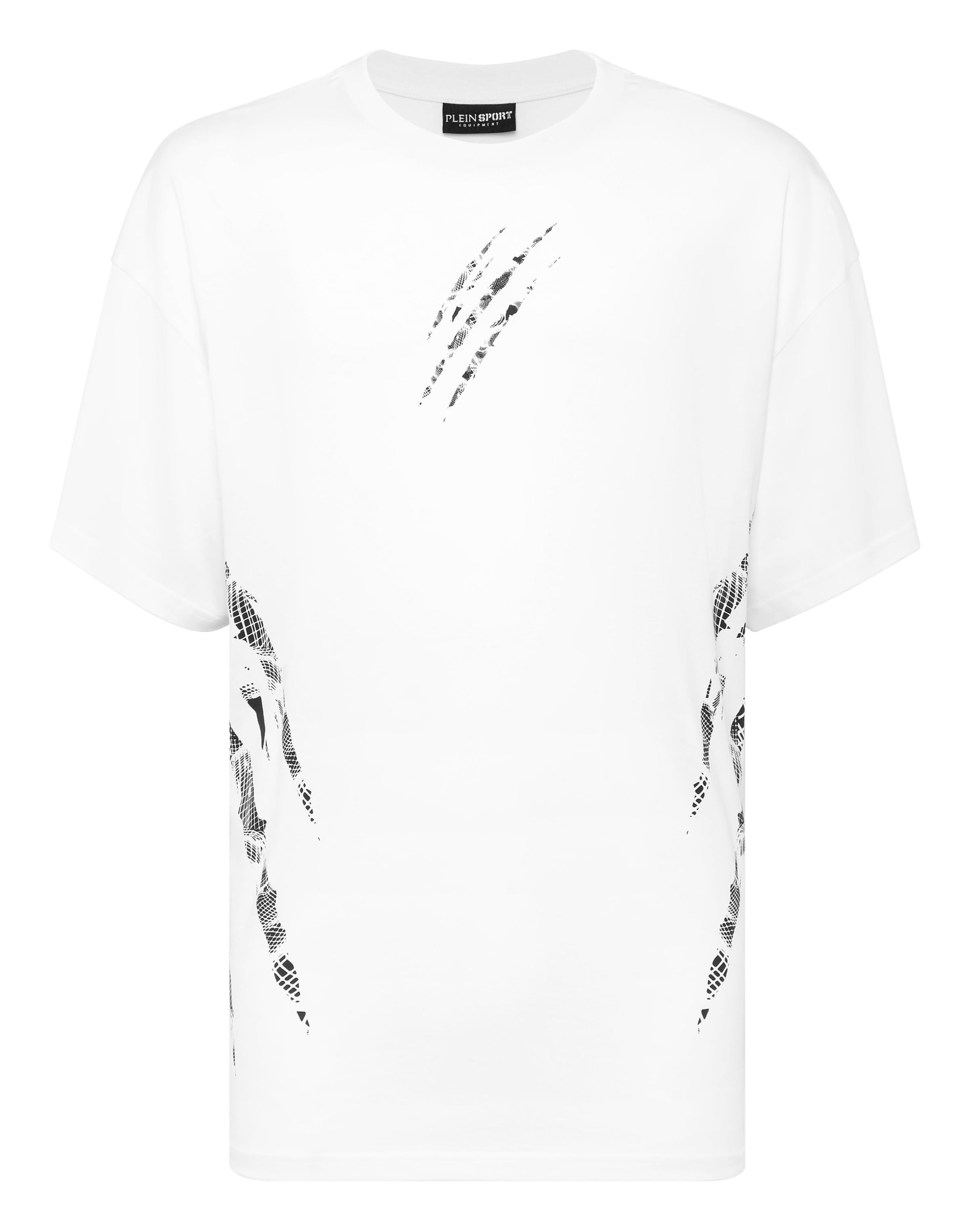 Maglietta di Plein Sport in bianco: frontale