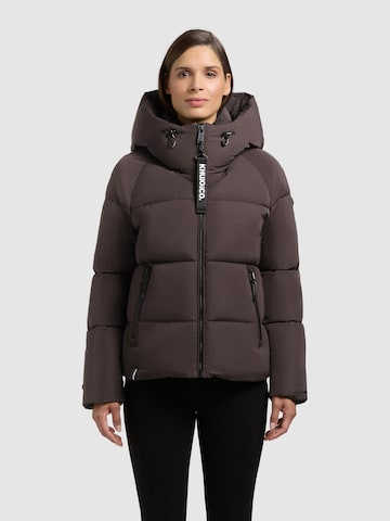 khujo Winter jacket 'Ono' in Purple: front