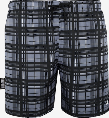 Guggen Mountain Badeshorts 'Boardshorts 1862v2' in Grau: Vorderseite