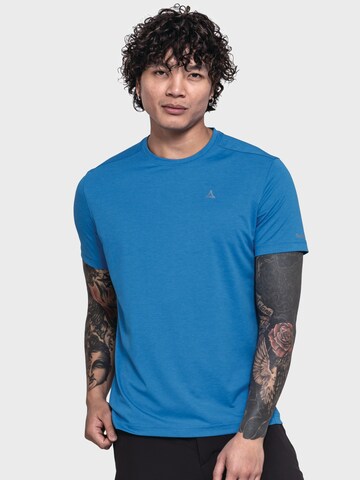 Schöffel Performance shirt ' CIRC T Shirt Tauron M ' in Blue: front