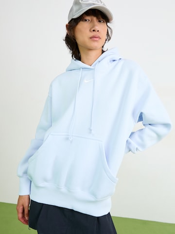 Bluză de molton 'Phoenix Fleece' de la Nike Sportswear pe albastru