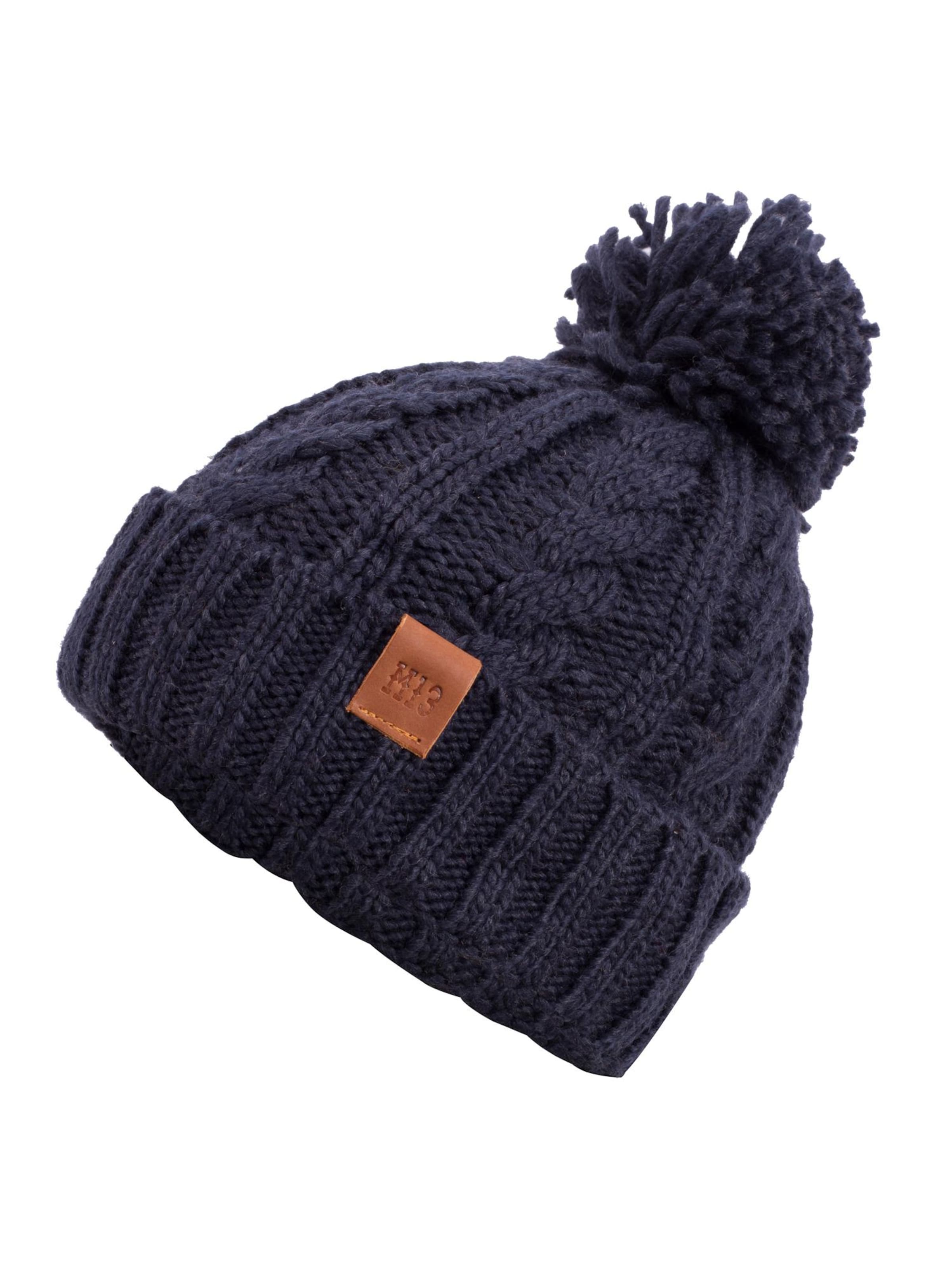 Manufaktur13 Beanie 'Rough Knit' in Blue