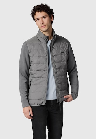 Ragwear Toiminnallinen takki 'Rendan Tech' värissä harmaa: etupuoli